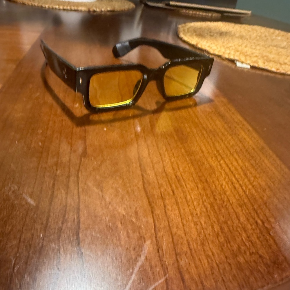 JMM style Yellow Lens Sunglasses